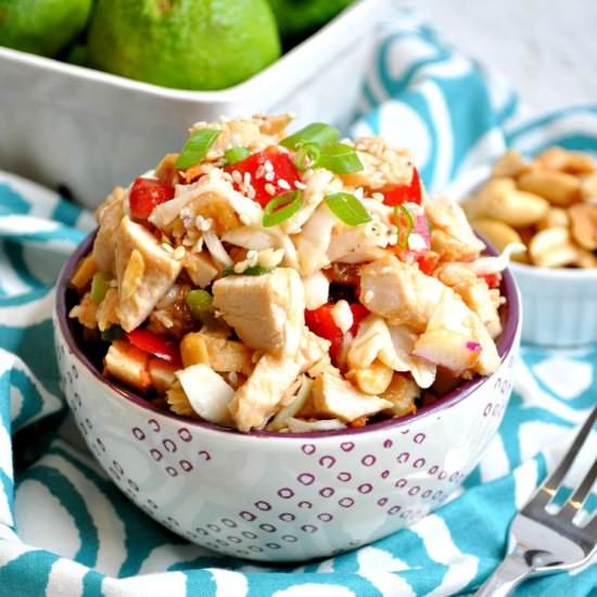 Thai Peanut Chicken Salad