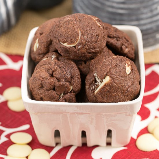 Triple Chocolate Chip Cookies