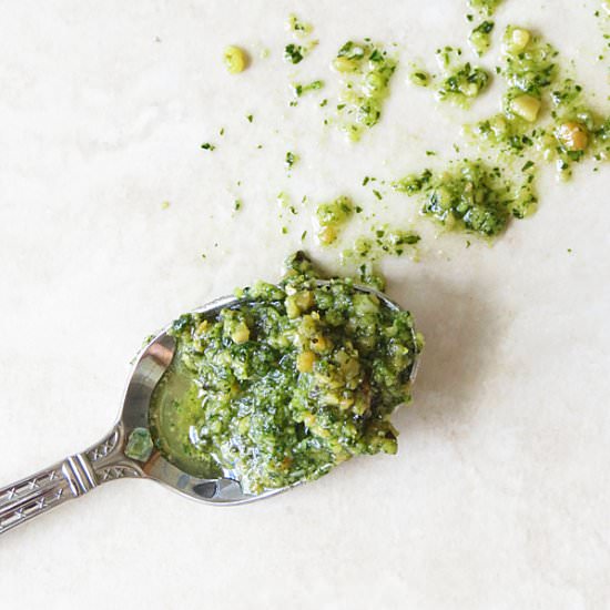 Basil Spinach Almond Pesto