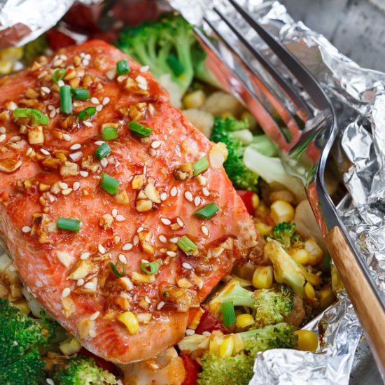 Sriracha Honey Salmon