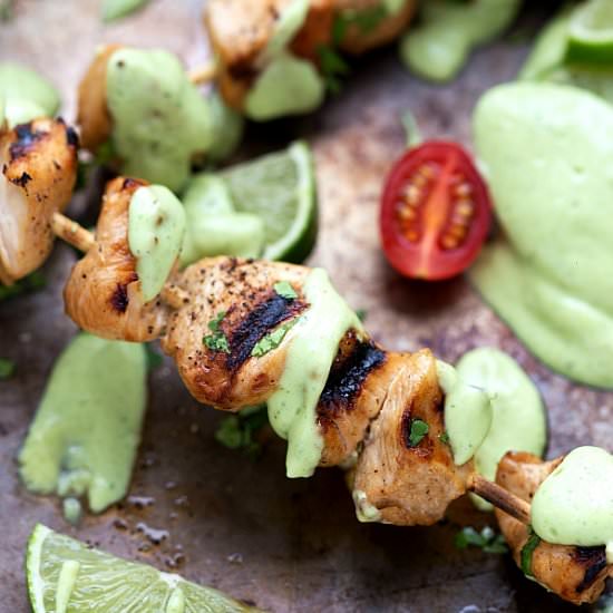 Grilled Honey Lime Chicken