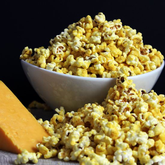 Cheddar Cheese Popcorn