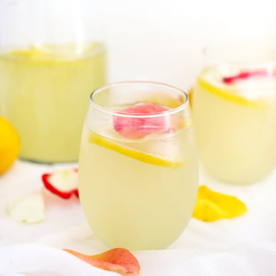 Elderflower Rose Lemonade