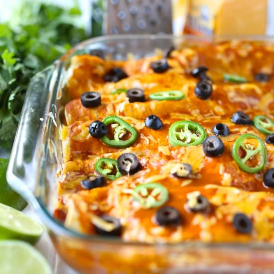 Chicken Enchiladas