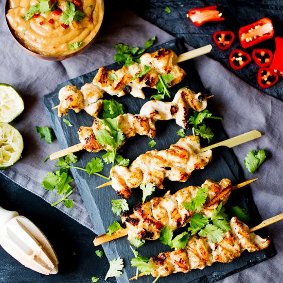 Easy Chicken Satay