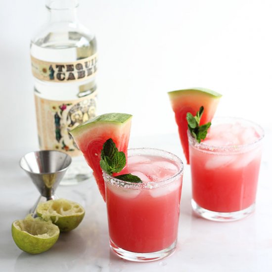 Cucumber Watermelon Margarita