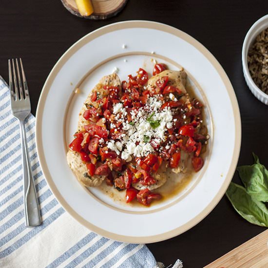 Tomato Basil Balsamic Chicken