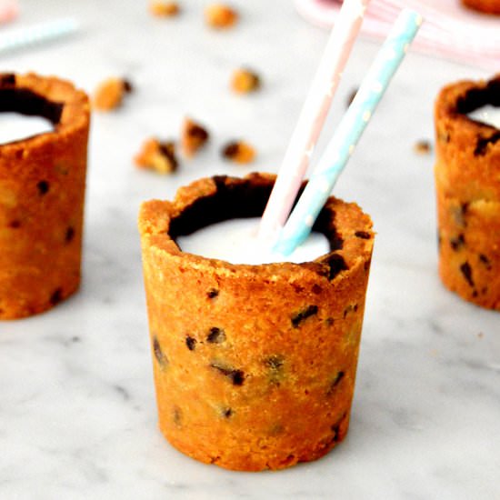 Milk and Cookie Cups