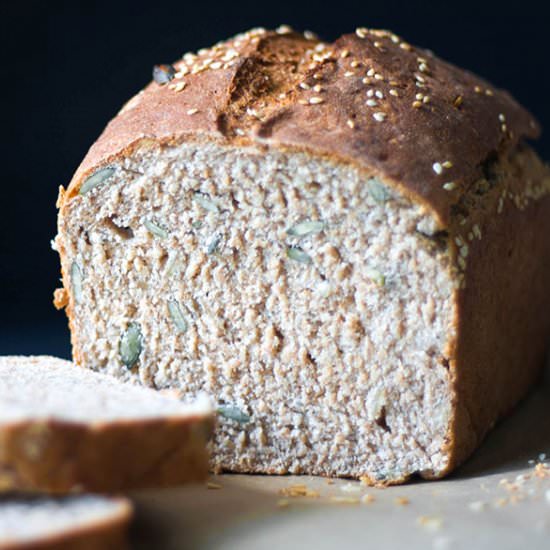 The Perfect Wholemeal Spelt Bread