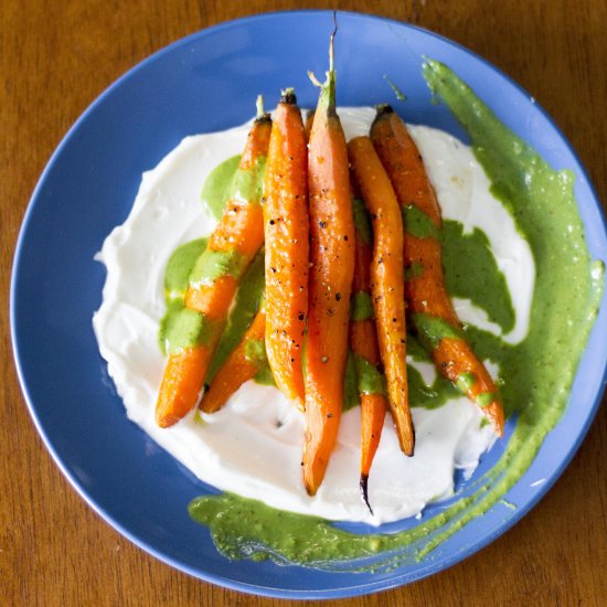 Roasted Carrot Savory Yogurt