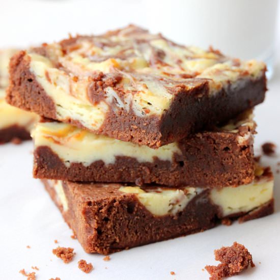 Chocolate and Cheesecake Brownies