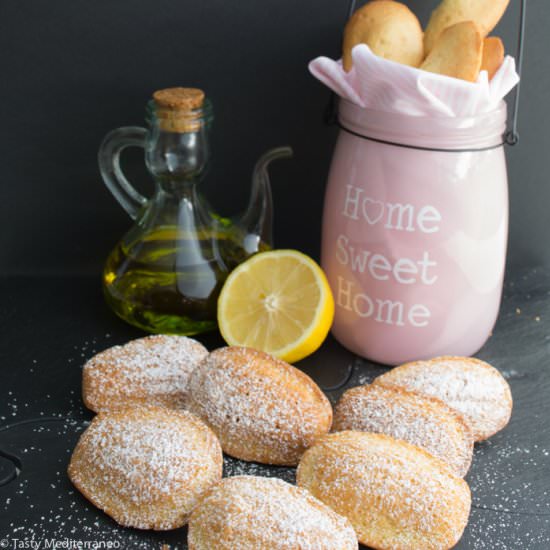 Lemon & Olive Oil Madeleines