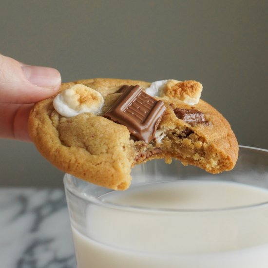 Brown Butter S’more Cookies