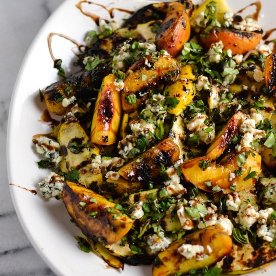 Grilled Summer Squash Salad