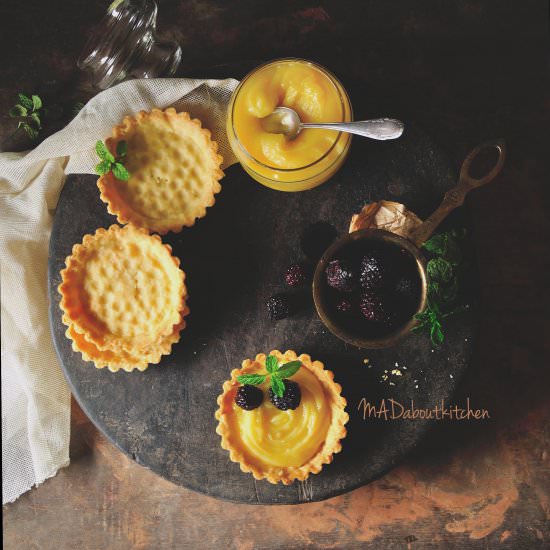 Lemon Curd Tartelettes