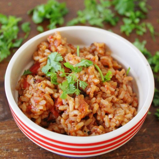 3 Ingredient Spanish Rice