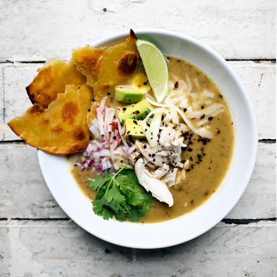 Green Tortilla Soup