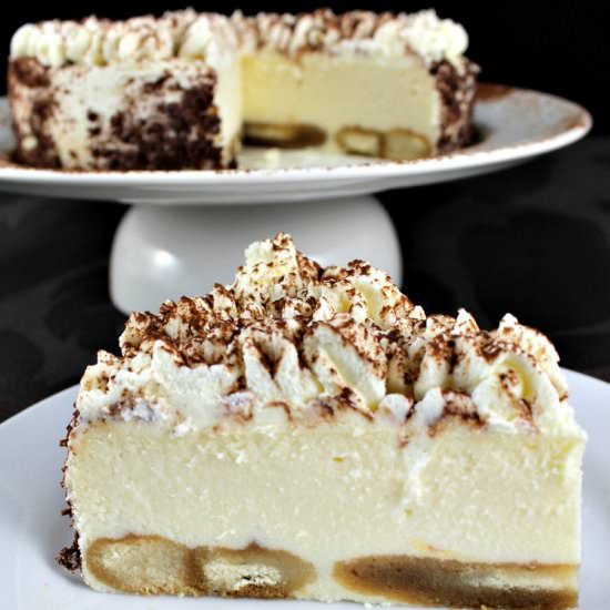 Creamy Tiramisu Cheesecake