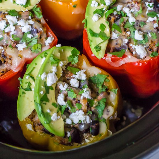 Crock Pot Stuffed Peppers