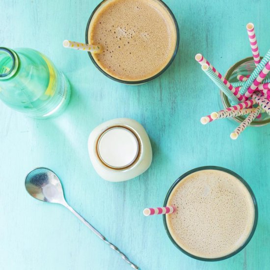 Chocolate Peanut Butter Egg Cream