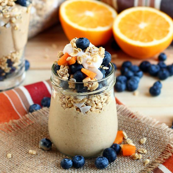 Banana Chai Smoothie Parfait