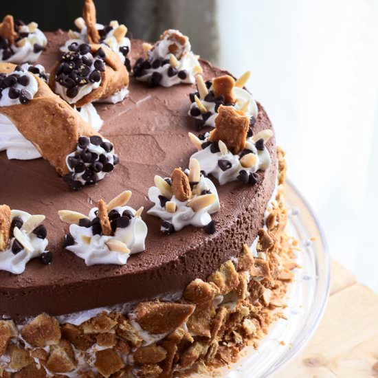 Chocolate Cannoli Cheesecake Mousse