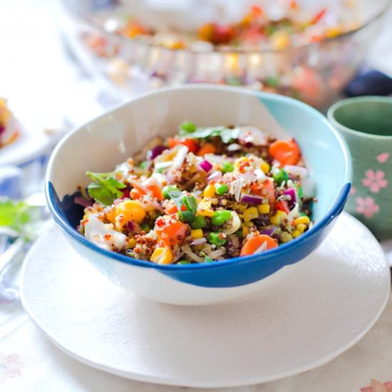 Quinoa, Mango and Carrot Salad