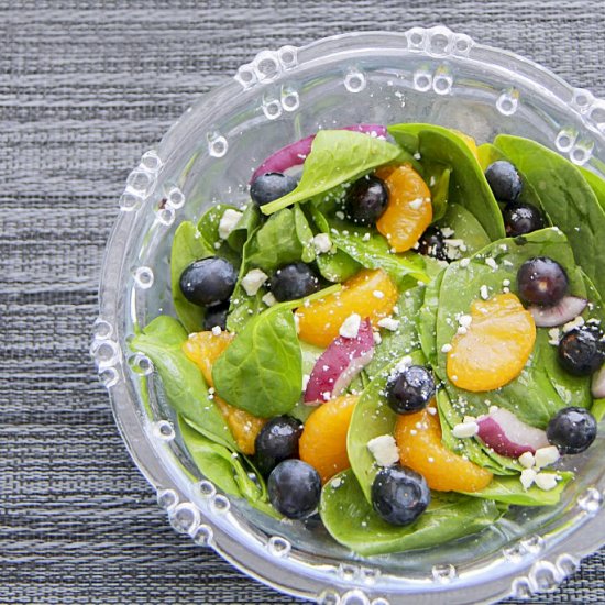 Spinach and Fruit Salad