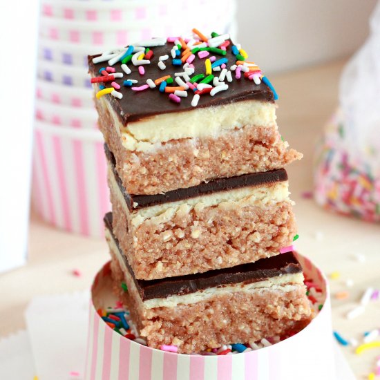 Neopolitan Protein Squares