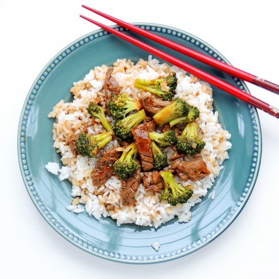 Skillet Beef and Broccoli