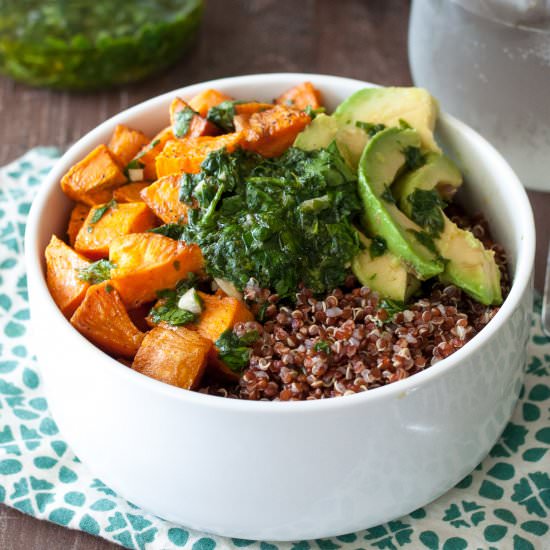 Quinoa and Sweet Potato Bowl