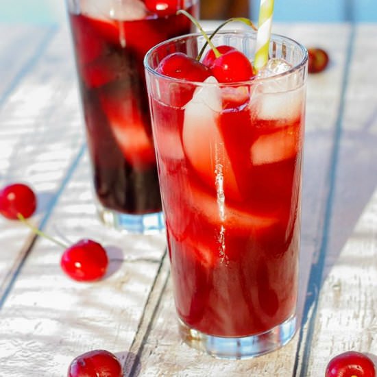 Tart Cherry Vodka Sour