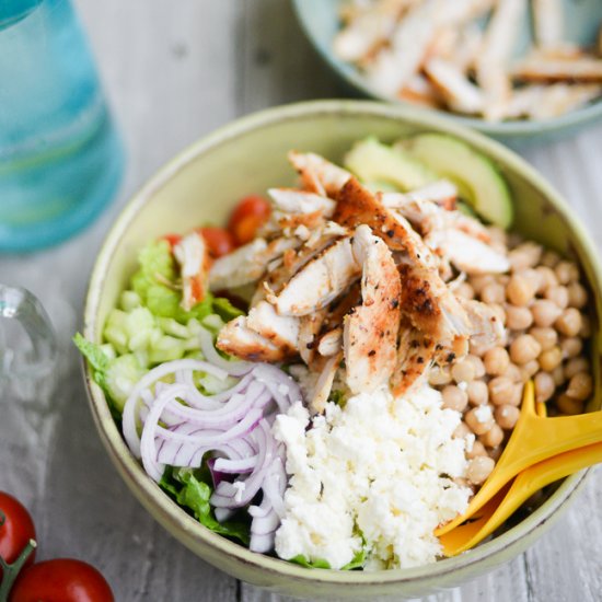 Chicken Chickpea Salad