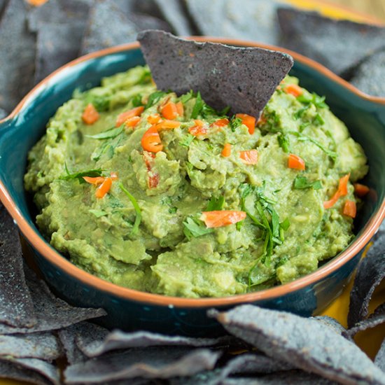 Homemade Habanero Guacamole