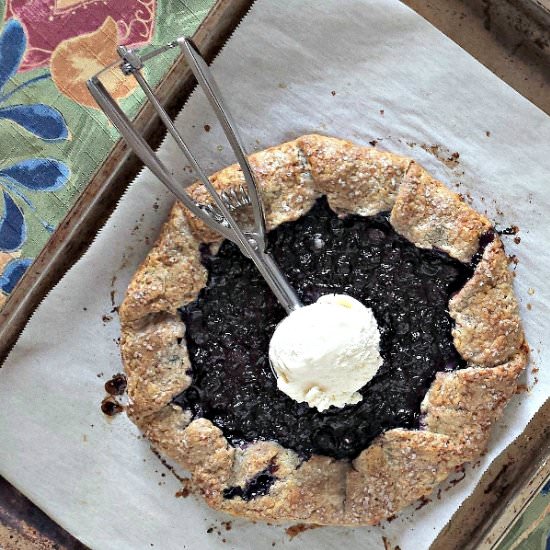 Blueberry Galette