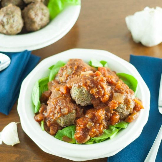 Pesto Meatballs