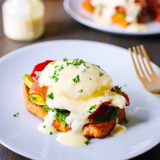 B-A-T Eggs Benedict