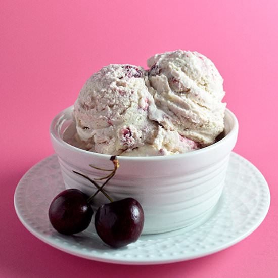 Cherry Vanilla Ice Cream