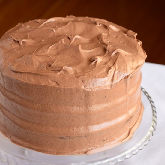 Old-Fashioned Chocolate Cake