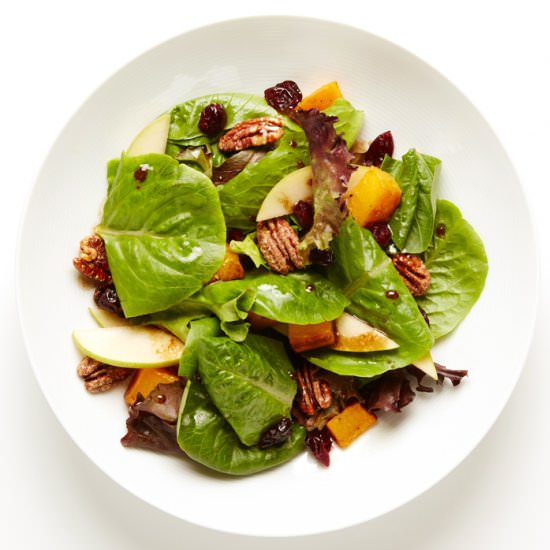 Squash, Pecan and Pear Salad