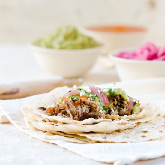 Pork Carnita Tacos