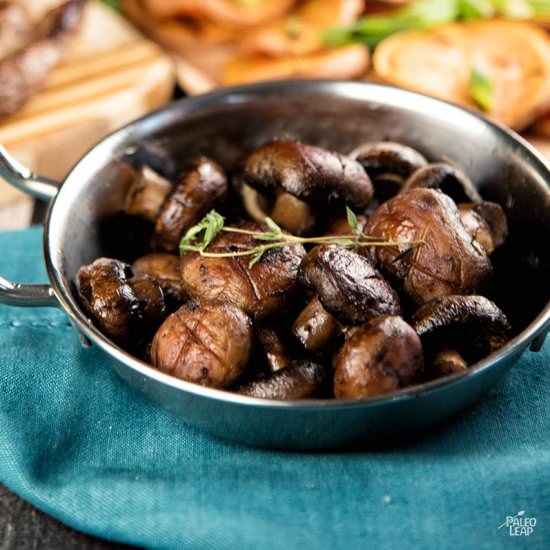 Roasted Mushrooms With Thyme