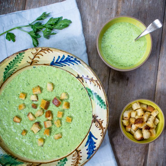 Ottolenghi’s Green Gazpacho