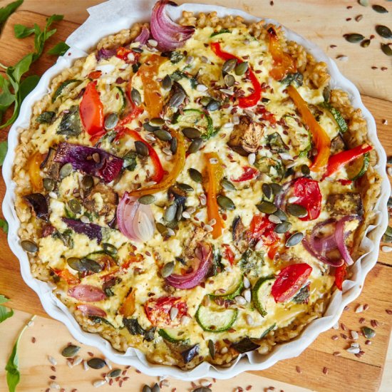 Summer Vegetable Quiche