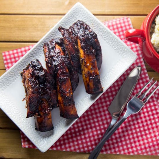 Ancho Espresso Beef Ribs