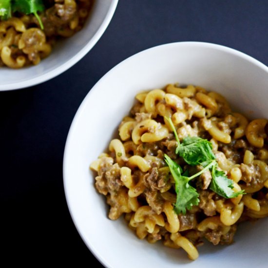 Cheesy Beef Macaroni