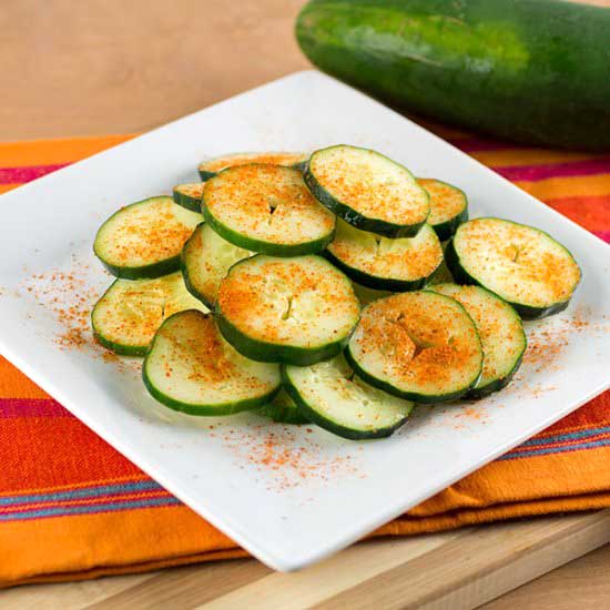 Chili and Lime Cucumbers