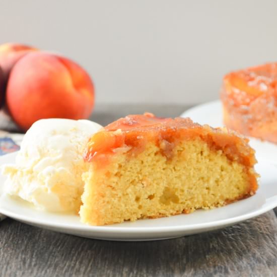 Peach Upside Down Cake