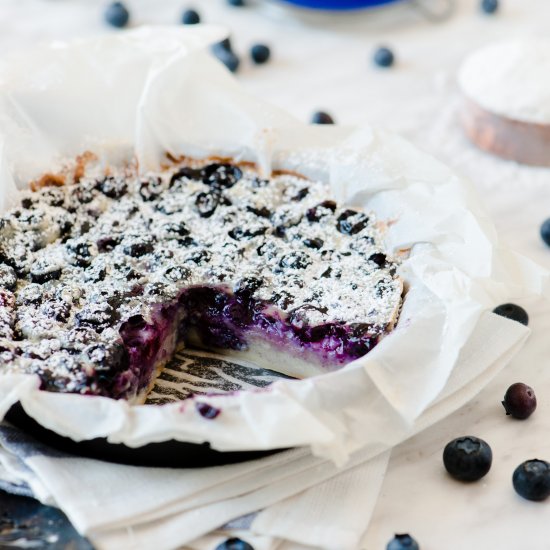 Blueberry Clafoutis