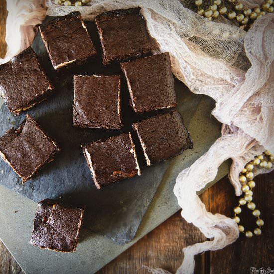 Raspberry Cream Cheese Brownies